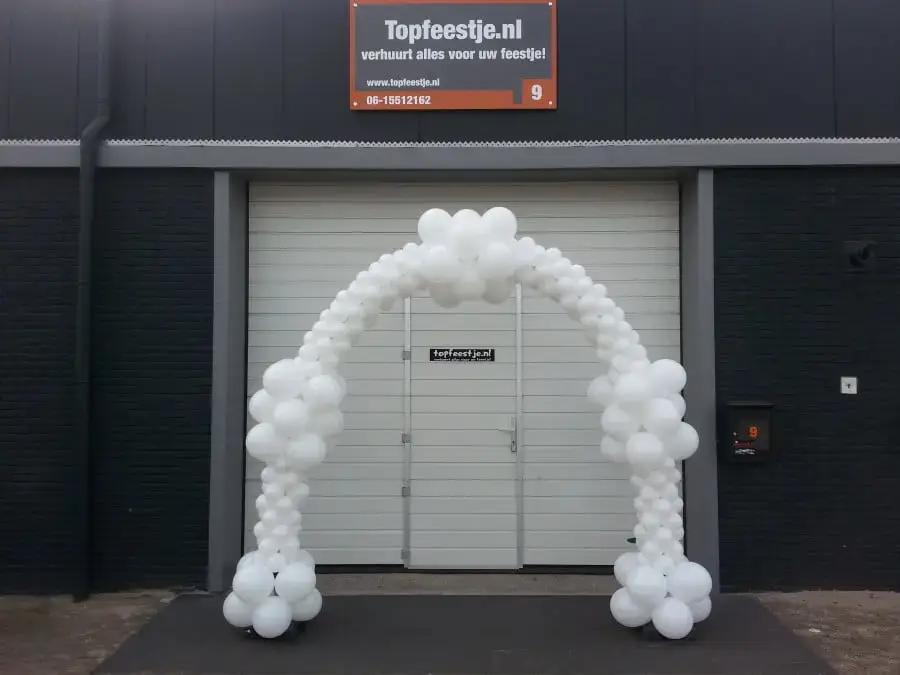 Ballonnen bruidsboog