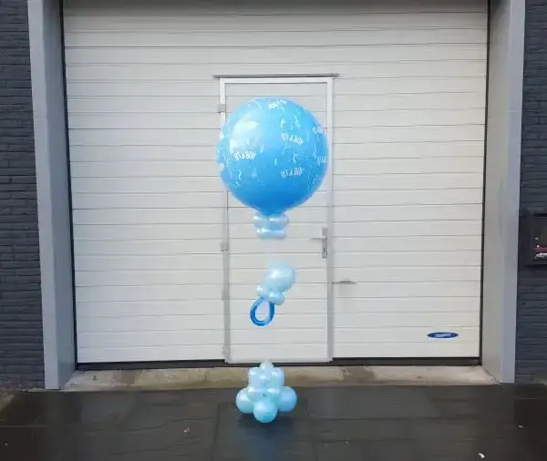 Baby ballon met speen