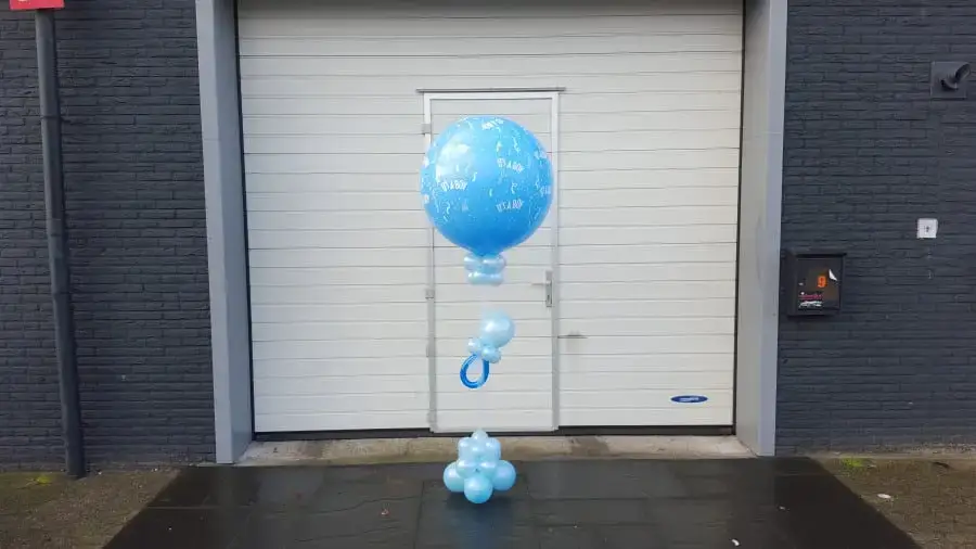 Baby ballon met speen