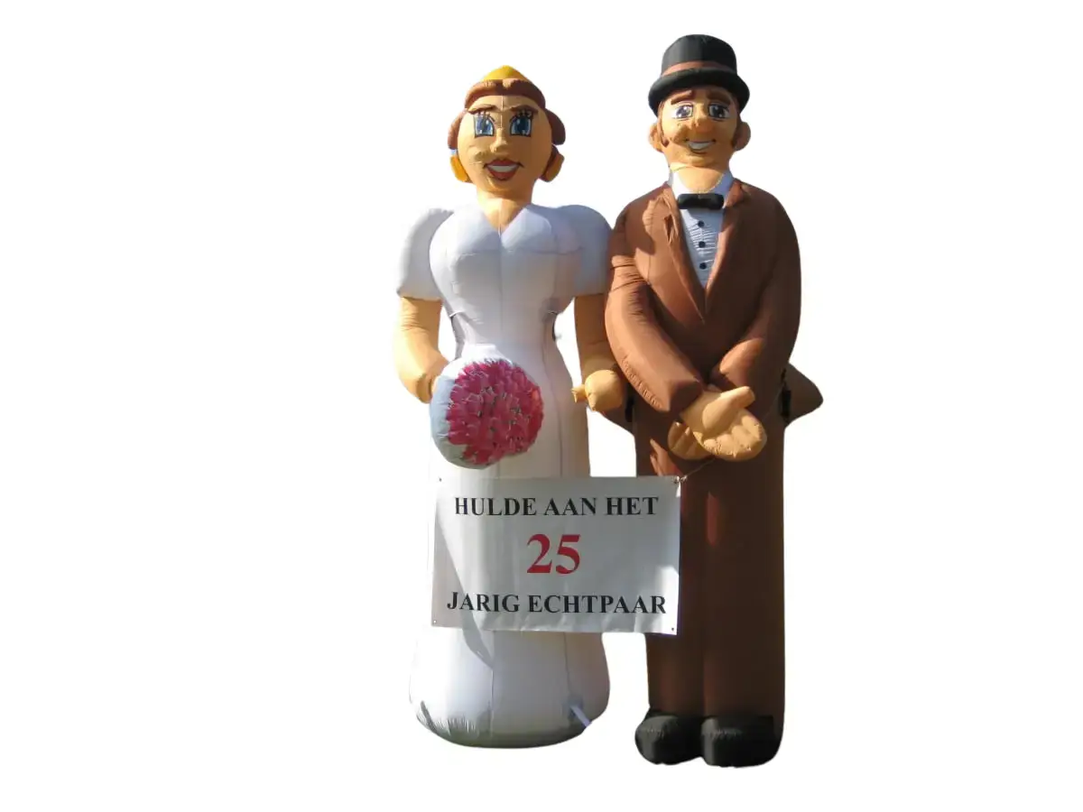 Bruidspaar Cartoon XL