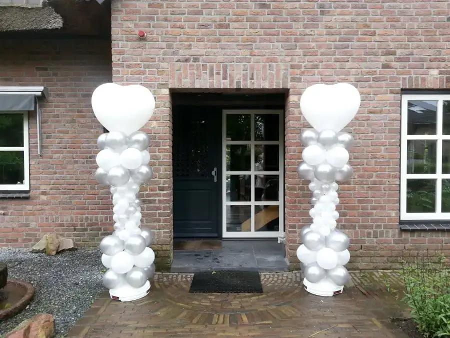 Bruidspilaar met hart