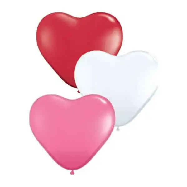 Hartjes heliumballonnen