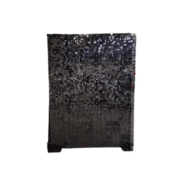 Shimmerwall zwart