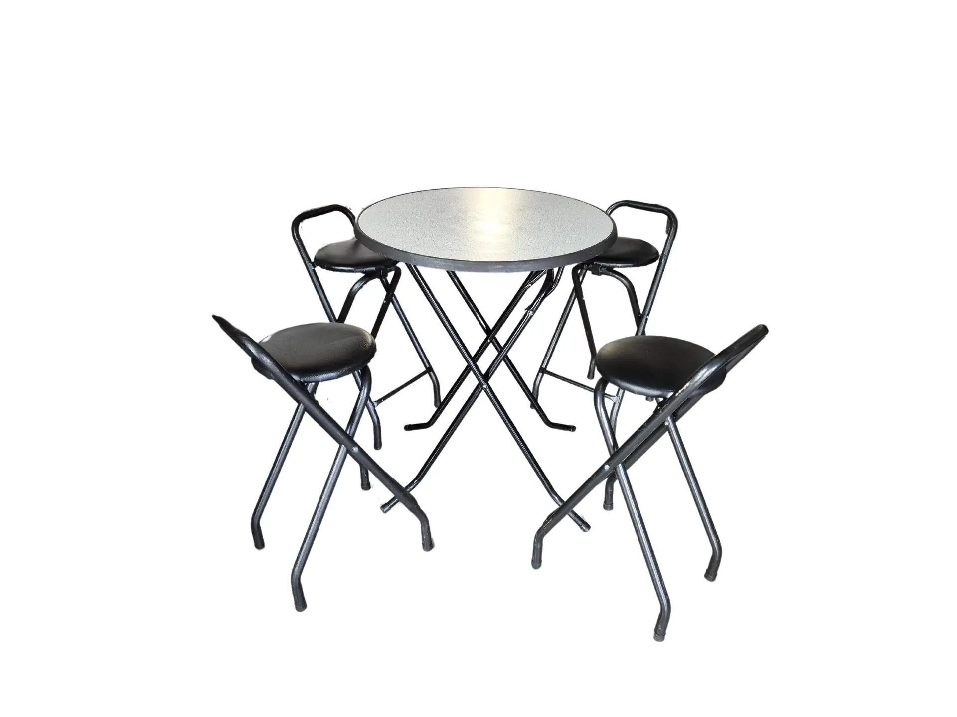 Statafel Met Barkrukken