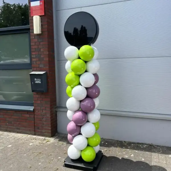 Kunststof ballonpilaar